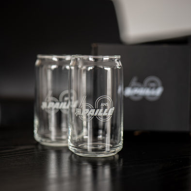 Édition Limitée – Ensemble de Verres 60e Anniversaire Paillé