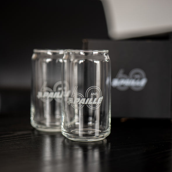 Édition Limitée – Ensemble de Verres 60e Anniversaire Paillé