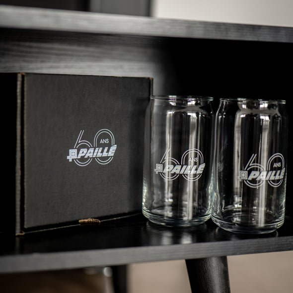 Édition Limitée – Ensemble de Verres 60e Anniversaire Paillé