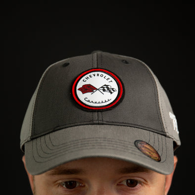 Casquette Corvette grise